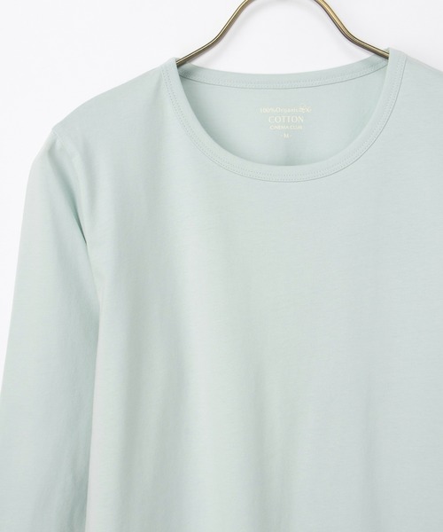 Honeys（ハニーズ）の「オーガニッククルーＴ（Tシャツ/カットソー・レディース・ラベンダー/ピンク/ライトグリーン/サックスブルー・LL/M/L）」の19枚目の写真