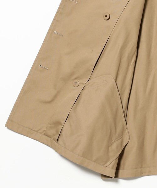 Ray BEAMS（レイビームス）の「オーバーサイズ ハーフ トレンチ コート（トレンチコート・レディース・ブラウン系その他3・ONE SIZE）」の16枚目の写真