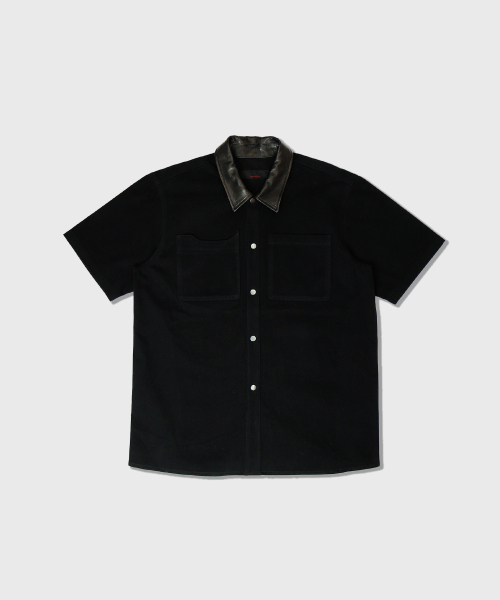 ANYTIME LOREAK（エニタイムロレーク）の「SUNFLOWER WORK SHIRT - BLACK（シャツ/ブラウス・レディース・その他・MEDIUM/LARGE）」の3枚目の写真