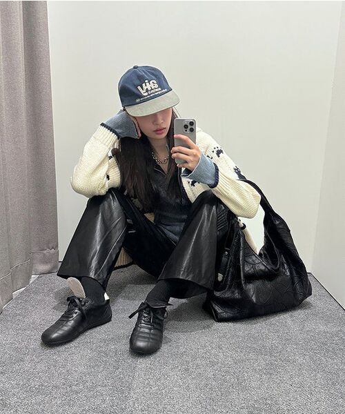 SAND MUSEUM（サンドミュージアム）の「CACTUS HOBO BAG [Black]（ショルダーバッグ・レディース・その他・FREE）」の14枚目の写真