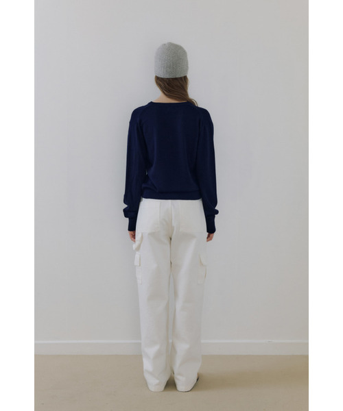 MAGNET ARCHIVE(マグネット アーカイブ)の「Classic Argyle Knit (Navy)(ニット/セーター・レディース・その他・FREE)」の4枚目の写真