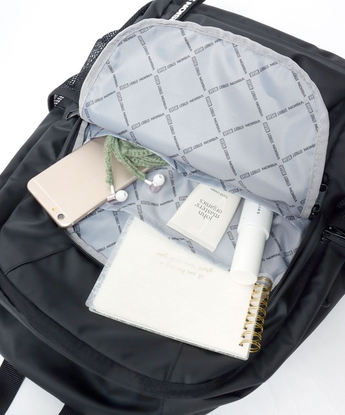 VISION STREET WEAR（ヴィジョンストリートウェア）の「VISION STREET WEAR（ヴィジョンストリートウェア）4TIER BACKPACK/ワンポイントロゴ バックパック/リュック（バックパック/リュック・メンズ・ブラック系1/ブラック系3/ブラック系2・FREE）」の19枚目の写真