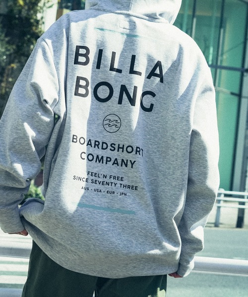 BILLABONG（ビラボン）の「BILLABONG メンズ WAVE LAYER セットアップ パーカー 【2026年春夏モデル】（パーカー・メンズ・スミクロ/オートミール/グレー・X-LARGE/LARGE/MEDIUM）」の2枚目の写真