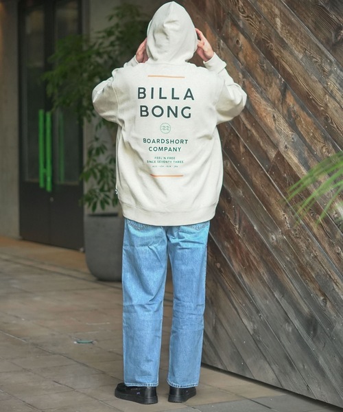 BILLABONG（ビラボン）の「BILLABONG メンズ WAVE LAYER セットアップ パーカー 【2026年春夏モデル】（パーカー・メンズ・スミクロ/オートミール/グレー・X-LARGE/LARGE/MEDIUM）」の8枚目の写真