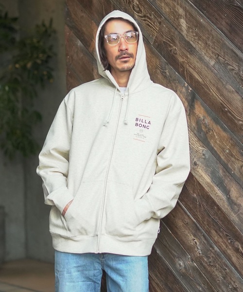 BILLABONG（ビラボン）の「BILLABONG メンズ WAVE LAYER セットアップ パーカー 【2026年春夏モデル】（パーカー・メンズ・スミクロ/オートミール/グレー・X-LARGE/LARGE/MEDIUM）」の7枚目の写真