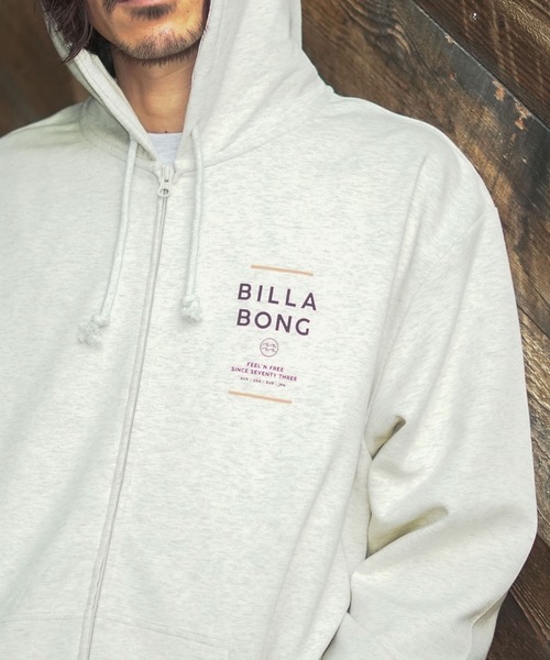 BILLABONG（ビラボン）の「BILLABONG メンズ WAVE LAYER セットアップ パーカー 【2026年春夏モデル】（パーカー・メンズ・スミクロ/オートミール/グレー・X-LARGE/LARGE/MEDIUM）」の5枚目の写真