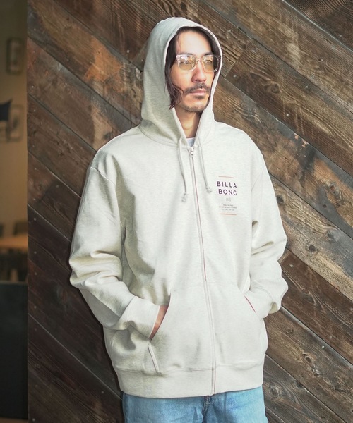 BILLABONG（ビラボン）の「BILLABONG メンズ WAVE LAYER セットアップ パーカー 【2026年春夏モデル】（パーカー・メンズ・スミクロ/オートミール/グレー・X-LARGE/LARGE/MEDIUM）」の6枚目の写真