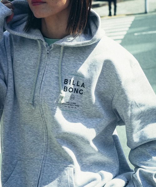 BILLABONG（ビラボン）の「BILLABONG メンズ WAVE LAYER セットアップ パーカー 【2026年春夏モデル】（パーカー・メンズ・スミクロ/オートミール/グレー・X-LARGE/LARGE/MEDIUM）」の9枚目の写真