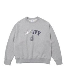 MOAA（モア）の「B ミックスドスウェットシャツ (グレー)（スウェット）」