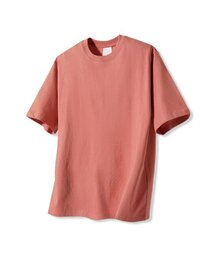 ベーシッククルーネック半袖Tシャツインディピンク