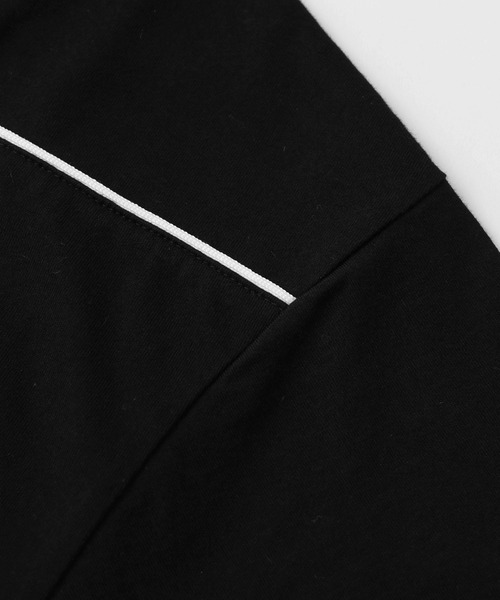 X-girl（エックスガール）の「FACE LABEL NUMBER BIG TEE DRESS（ワンピース・レディース・ブルー/ブラック/ホワイト・S/M）」の8枚目の写真