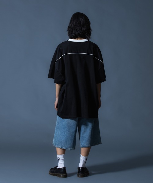 FACE LABEL NUMBER BIG TEE DRESS（ワンピース）｜X-girl（エックス