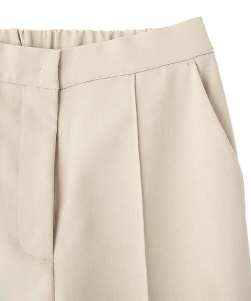 YECCA VECCA（イェッカヴェッカ）の「ストレッチピンタックパンツ（その他パンツ・レディース・ライトベージュ/ネイビー・S/M）」の8枚目の写真
