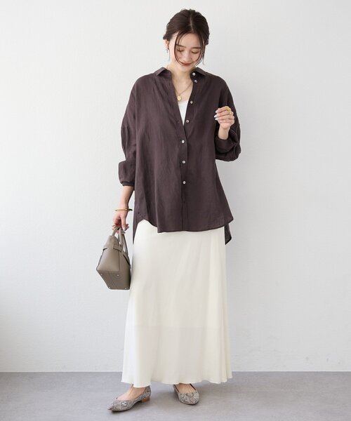 RIVE DROITE(リヴドロワ)の「予約【実用性抜群】ひねり金具ミニトートバッグ(トートバッグ・レディース・ベージュ/グレー系その他/サックスブルー・FREE)」の14枚目の写真