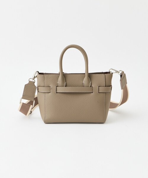 RIVE DROITE(リヴドロワ)の「予約【実用性抜群】ひねり金具ミニトートバッグ(トートバッグ・レディース・ベージュ/グレー系その他/サックスブルー・FREE)」の19枚目の写真