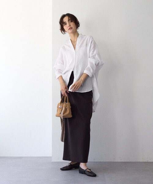 RIVE DROITE（リヴドロワ）の「【実用性抜群】ひねり金具ミニトートバッグ（トートバッグ・レディース・ベージュ/グレー系その他/サックスブルー・FREE）」の11枚目の写真