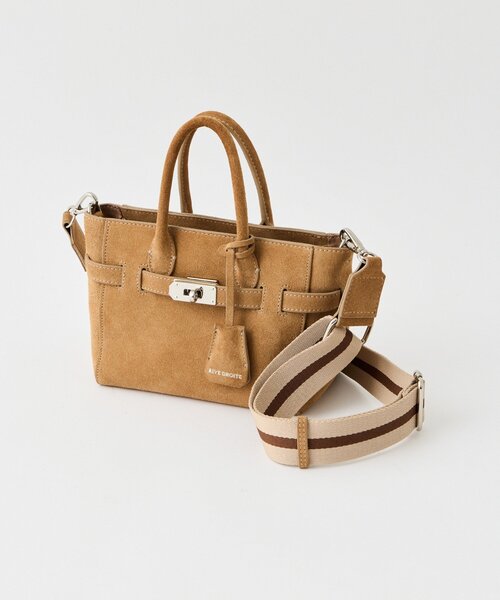 RIVE DROITE（リヴドロワ）の「【実用性抜群】ひねり金具ミニトートバッグ（トートバッグ・レディース・ベージュ/グレー系その他/サックスブルー・FREE）」の14枚目の写真