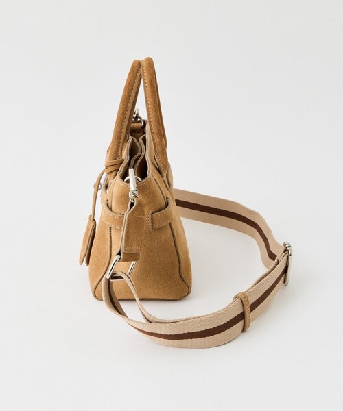 RIVE DROITE（リヴドロワ）の「【実用性抜群】ひねり金具ミニトートバッグ（トートバッグ・レディース・ベージュ/グレー系その他/サックスブルー・FREE）」の20枚目の写真