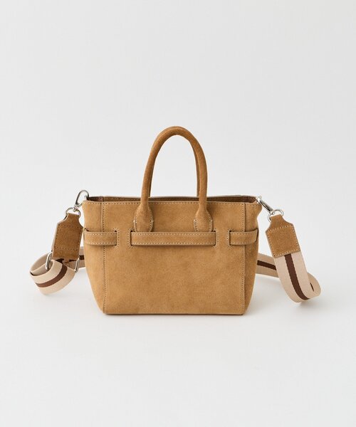 RIVE DROITE（リヴドロワ）の「【実用性抜群】ひねり金具ミニトートバッグ（トートバッグ・レディース・ベージュ/グレー系その他/サックスブルー・FREE）」の21枚目の写真