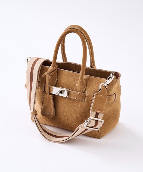 RIVE DROITE（リヴドロワ）の「【実用性抜群】ひねり金具ミニトートバッグ（トートバッグ・レディース・ベージュ/グレー系その他/サックスブルー・FREE）」の22枚目の写真