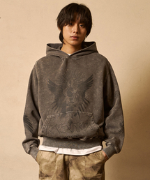 FDR（エフディーアール）の「Marble Sulfur Washed San Chris Hoodie Gray（パーカー）」