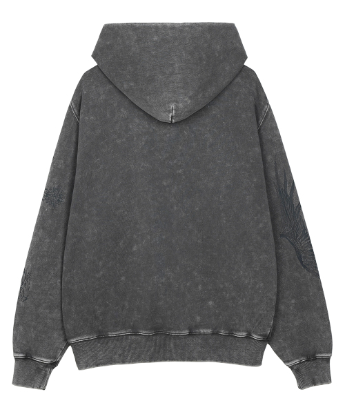 FDR(エフディーアール)の「Marble Sulfur Washed San Chris Hoodie Gray(パーカー・メンズ・その他・M/S)」の11枚目の写真