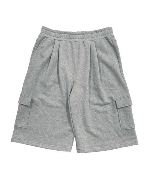 THECOLDESTMOMENT(ザコールデストモーメント)の「TCM cargo half sweat pants (grey)(その他パンツ・レディース・その他・M/L/XL)」の2枚目の写真