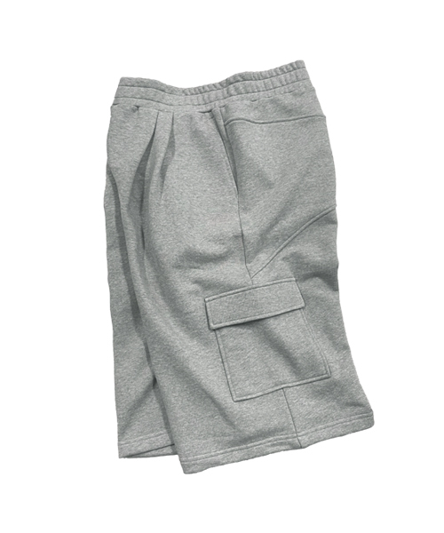 THECOLDESTMOMENT(ザコールデストモーメント)の「TCM cargo half sweat pants (grey)(その他パンツ・レディース・その他・M/L/XL)」の4枚目の写真
