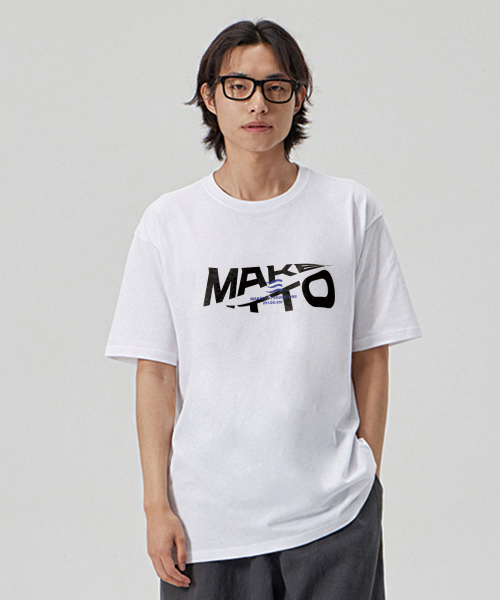 MAKEITTO（メイキット）の「[ACTIVE LETTERING]CREW NECK TEE_WHITE（Tシャツ/カットソー・メンズ・その他・L/M/XL/XXL）」の4枚目の写真