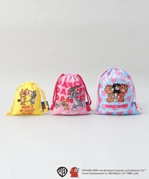 212 KITCHEN STORE(トゥワントゥキッチンストア)の「巾着3Pセット <TOM and JERRY トムとジェリー>(その他雑貨)」