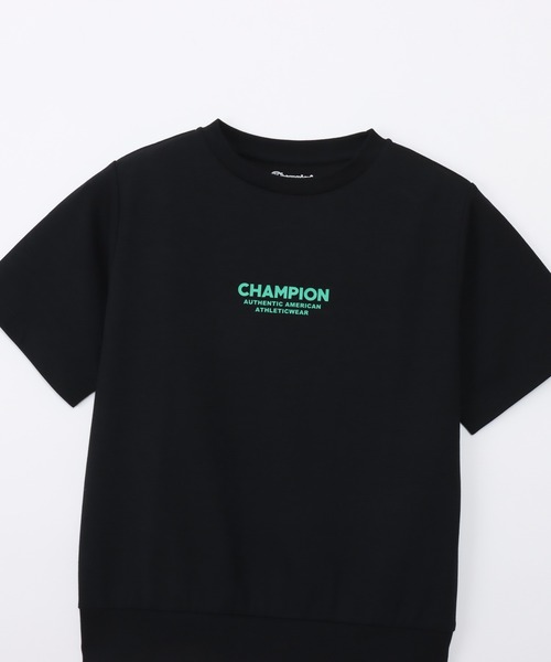 Champion(チャンピオン)の「【Champion/チャンピオン】レディース ショートスリーブTシャツ(Tシャツ/カットソー・レディース・グレイッシュブルー/ホワイト/ブラック/グレー・LARGE/MEDIUM)」の18枚目の写真