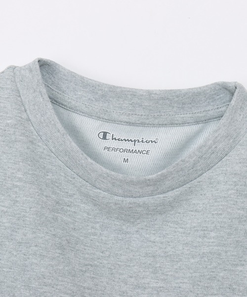 Champion(チャンピオン)の「【Champion/チャンピオン】レディース ショートスリーブTシャツ(Tシャツ/カットソー・レディース・グレイッシュブルー/ホワイト/ブラック/グレー・LARGE/MEDIUM)」の14枚目の写真