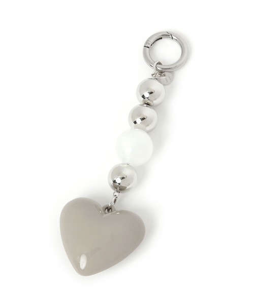 niko and...（ニコアンド）の「ハートボールチャーム（チャーム・レディース・ブラック/グレー/レッド・0）」の3枚目の写真