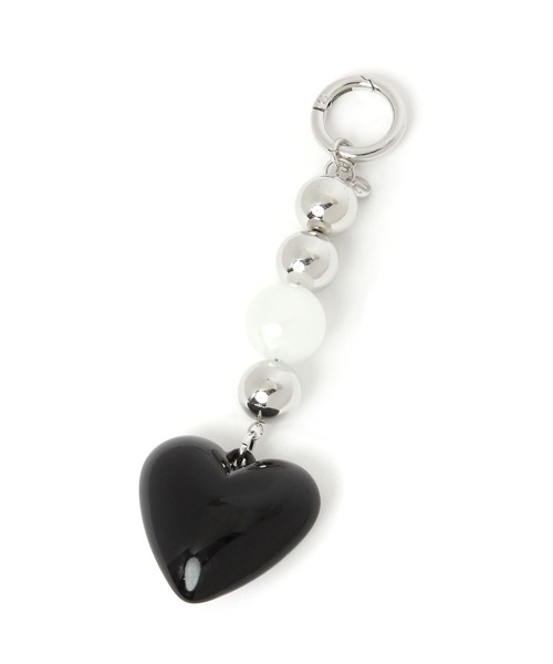 niko and...（ニコアンド）の「ハートボールチャーム（チャーム・レディース・ブラック/グレー/レッド・0）」の2枚目の写真