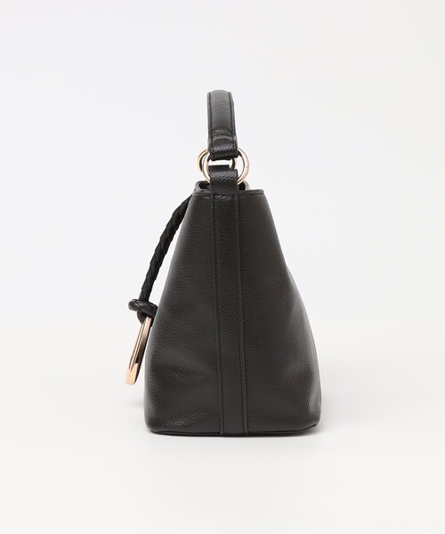 セール】quaranciel: 2way バックル スクエア ショルダー バッグ