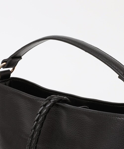 quaranciel(カランシエル)の「quaranciel: 2way バックル スクエア ショルダー バッグ(ショルダーバッグ・レディース・ライトグリーン/ライトグレー/ブラック・ONE SIZE)」の15枚目の写真