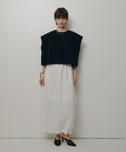 allureville（アルアバイル）の「バックパールブラウス（シャツ/ブラウス・レディース・アイボリー/ブラック・2）」の20枚目の写真