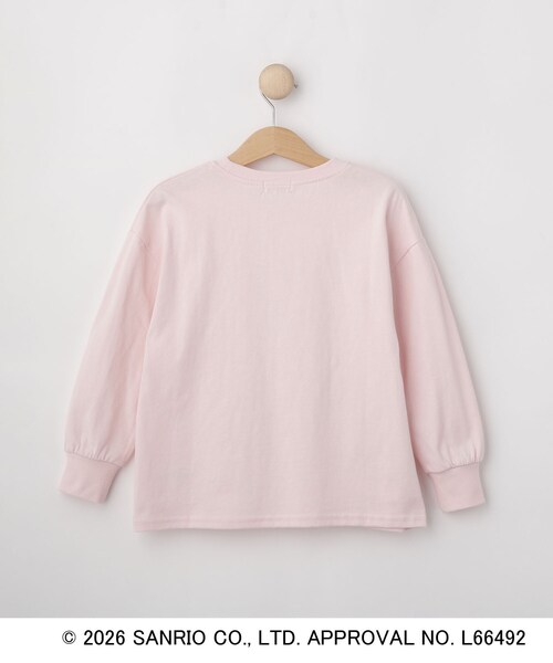 sanrio（サンリオ）の「【サンリオキャラクターズ】オールスターフロントプリントロンＴ（Tシャツ/カットソー・キッズ・ホワイト・12/11/10）」の3枚目の写真