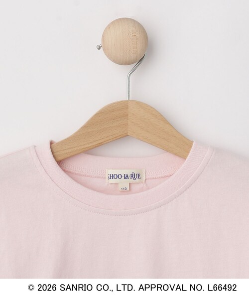 sanrio（サンリオ）の「【サンリオキャラクターズ】オールスターフロントプリントロンＴ（Tシャツ/カットソー・キッズ・ホワイト・12/11/10）」の4枚目の写真