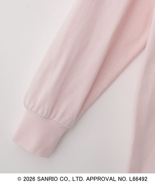 sanrio（サンリオ）の「【サンリオキャラクターズ】オールスターフロントプリントロンＴ（Tシャツ/カットソー・キッズ・ホワイト・12/11/10）」の5枚目の写真