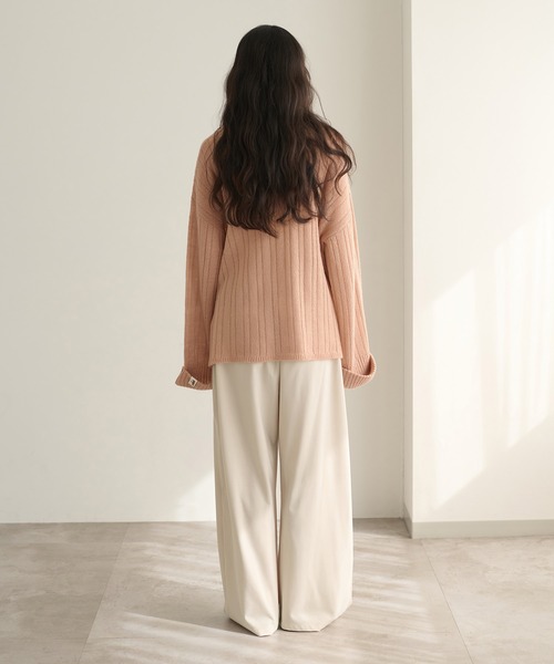 apres jour clair（アプレジュールクレア）の「【接触冷感】【UVカット】コクーンイージーパンツ【apres jour clair】（スラックス・レディース・ホワイト系その他/ダークブラウン/ベージュ/グレー/ブラウン系その他/アイボリー・SMALL/MEDIUM/LARGE）」の18枚目の写真