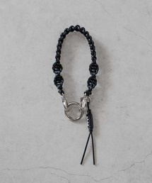 WALK IN CLOSET（ウォークインクローゼット）の「【 SENTI 】BRAIDING LEATHER HAND STRAP / ブレーディング レザー ハンドストラップ / 2049（キーホルダー）」