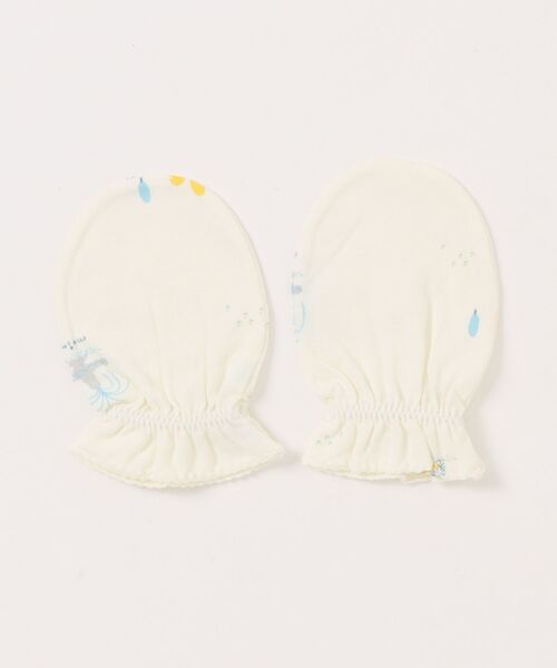 moimoln（モイモルン）の「フォレストパークベビーミトン・手袋（その他ベビー用品・キッズ・クリーム・FREE）」の5枚目の写真