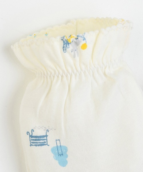 moimoln（モイモルン）の「フォレストパークベビーミトン・手袋（その他ベビー用品・キッズ・クリーム・FREE）」の3枚目の写真