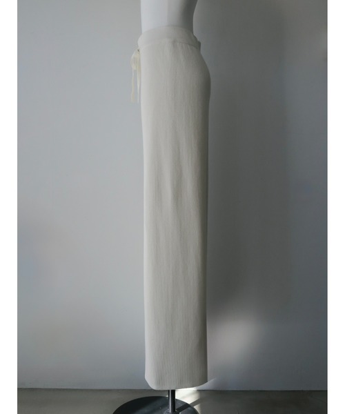 celon(セロン)の「brushed seed stitch knit pants(その他パンツ・レディース・ブラック/アイボリー・FREE)」の13枚目の写真