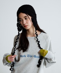 JEANASIS（ジーナシス）の「カギアミボンネット/634527（ニットキャップ/ビーニー）」