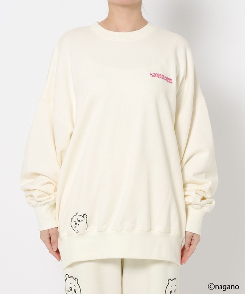 LOWRYS FARM（ローリーズファーム）の「ちいかわスウェットプルオーバー　639724（スウェット・レディース・ネイビー/アイボリー/グレー/ブルー系その他/グレー系その他/ホワイト系その他・FREE）」の10枚目の写真