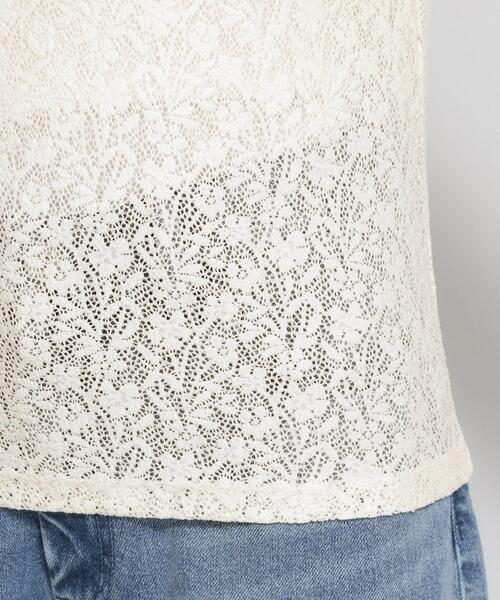 THE SHOP TK （ザ ショップ ティーケー ）の「【セレモニーにもカジュアルにも】レースプルオーバー（Tシャツ/カットソー・レディース・アイボリー・12/13）」の11枚目の写真