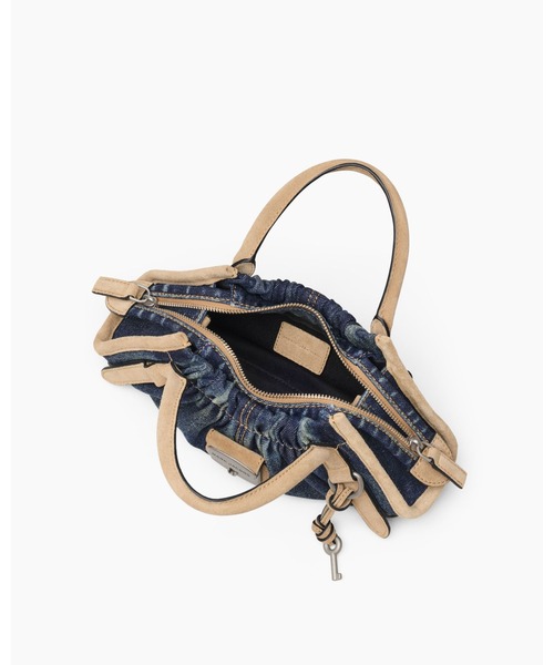 MARC JACOBS(マークジェイコブス)の「DENIM SUEDE CRISTINA SMALL SATCHEL/ザ デニム スエード クリスティーナ スモール サッチェル(ショルダーバッグ・レディース・ブルー系その他・ONE SIZE)」の4枚目の写真