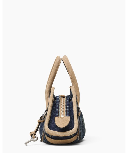 MARC JACOBS(マークジェイコブス)の「DENIM SUEDE CRISTINA SMALL SATCHEL/ザ デニム スエード クリスティーナ スモール サッチェル(ショルダーバッグ・レディース・ブルー系その他・ONE SIZE)」の5枚目の写真